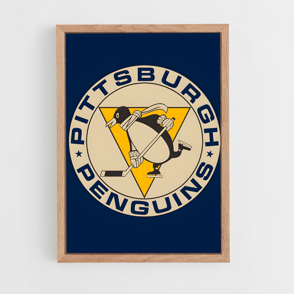 Poster Penguins Power – affiche Hockey sur glace (vue 4)